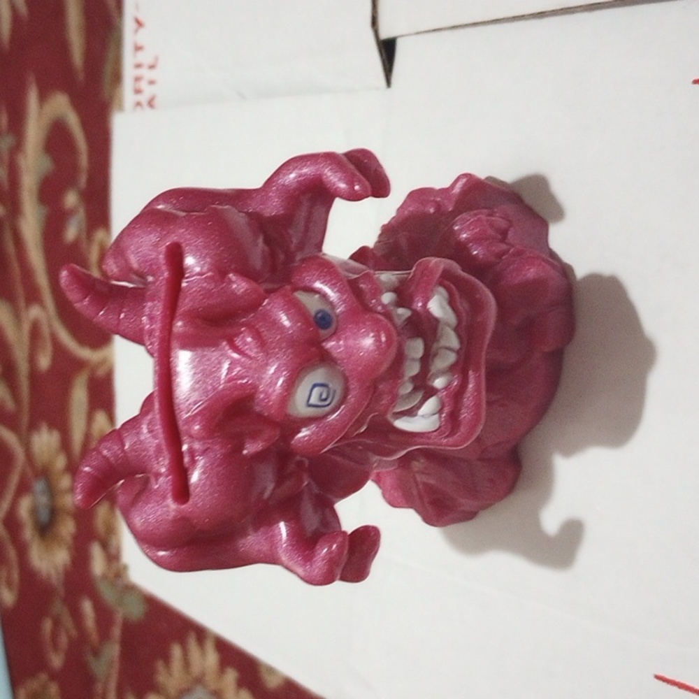 Vintage 1995 Earthworm Jim PVC toy bank from Taco Bell